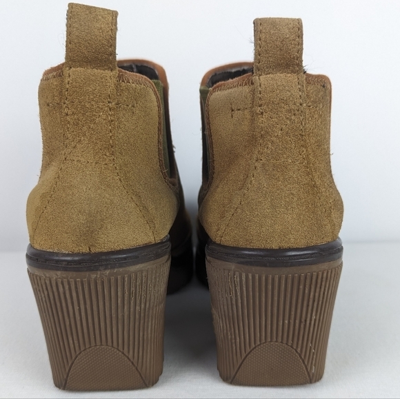 CATERPILLAR Meg Chunky Suede Ankle Boots - Picture 5 of 8